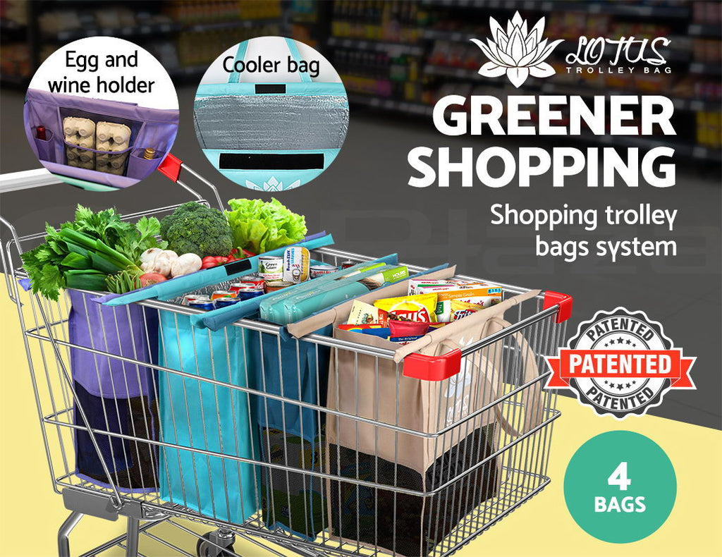 Lotus Trolley Bag - The reusable shopping bags solution